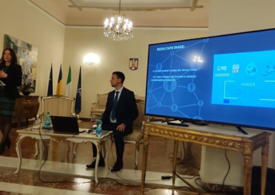 Project Results – INADE at the Romanian embassy in Italy