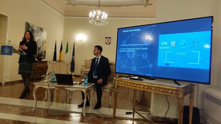 Project Results – INADE at the Romanian embassy in Italy